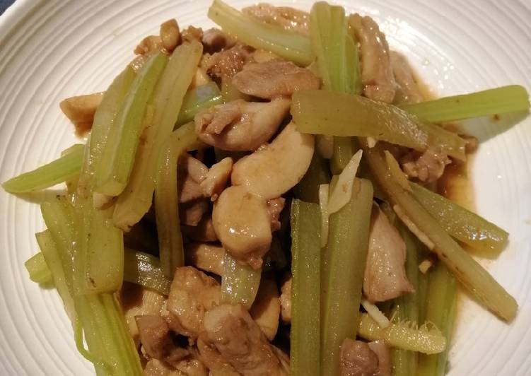 Recipe of Any-night-of-the-week Celery w/ Chicken