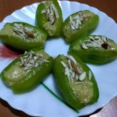 A picture of Parwal ki mithai.