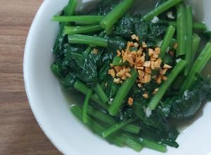 Foto resep Cah poileng bawang putih