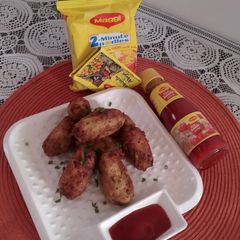 A picture of Maggi masala vegetables cutlets.