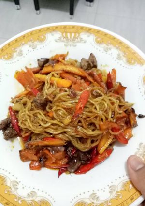 Foto resep Mie goreng oriental ati ampela