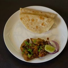 A picture of Mutton Tikka.