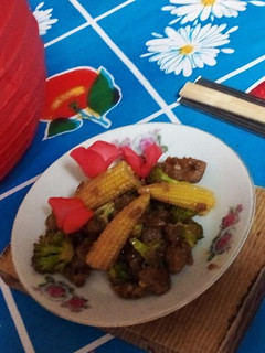 Una foto de Teriyaki de res