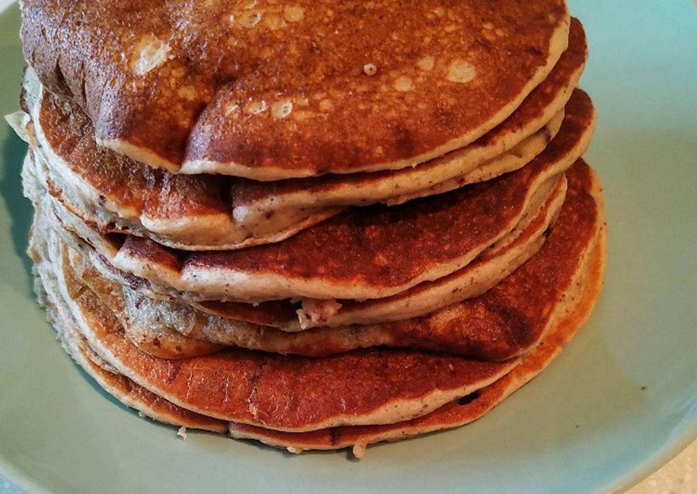 Tortitas de avena y plátano
