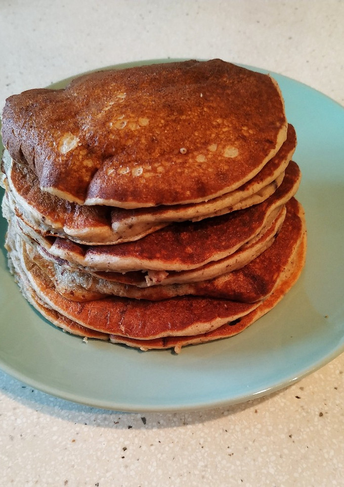 Una foto de Tortitas de avena y plátano