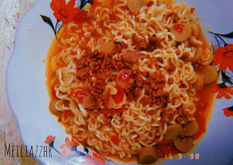 Seblak mie ala anak kost