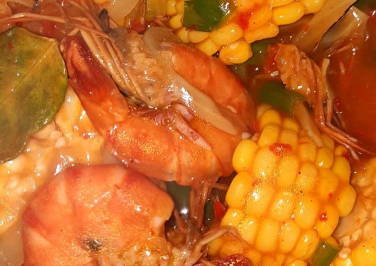 Udang Saus Padang Ala Resto