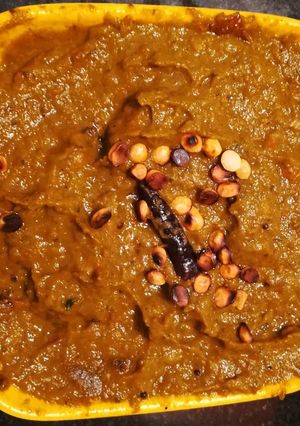 A picture of Capsicum Chutney.
