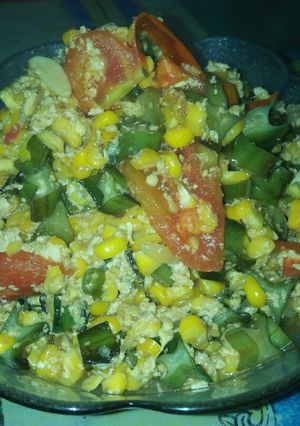 Foto resep Tumis Jagung+Kacang Botor