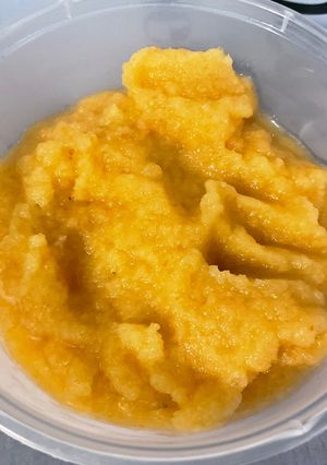 Une photo de Compote d’ananas et pommes confites (topping pour crêpes)