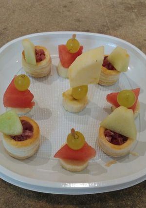 Foto principal de Canapé ibérico frutal