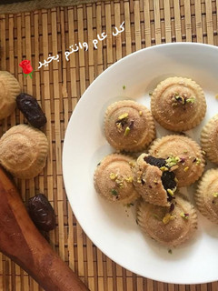 صورة لوصفة معمول العيد بالتمر 🌙❤