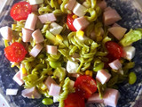 Ensalada de pasta 100% guisantes