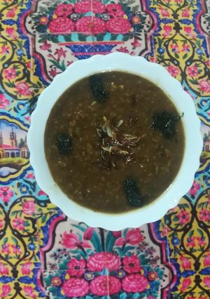 عکسی از دستور آش انار