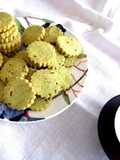 Biscottini alla moringa e semi di lino (glutenfree)