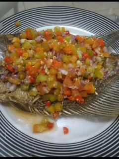 Foto resep Gurami goreng sambal dabu dabu