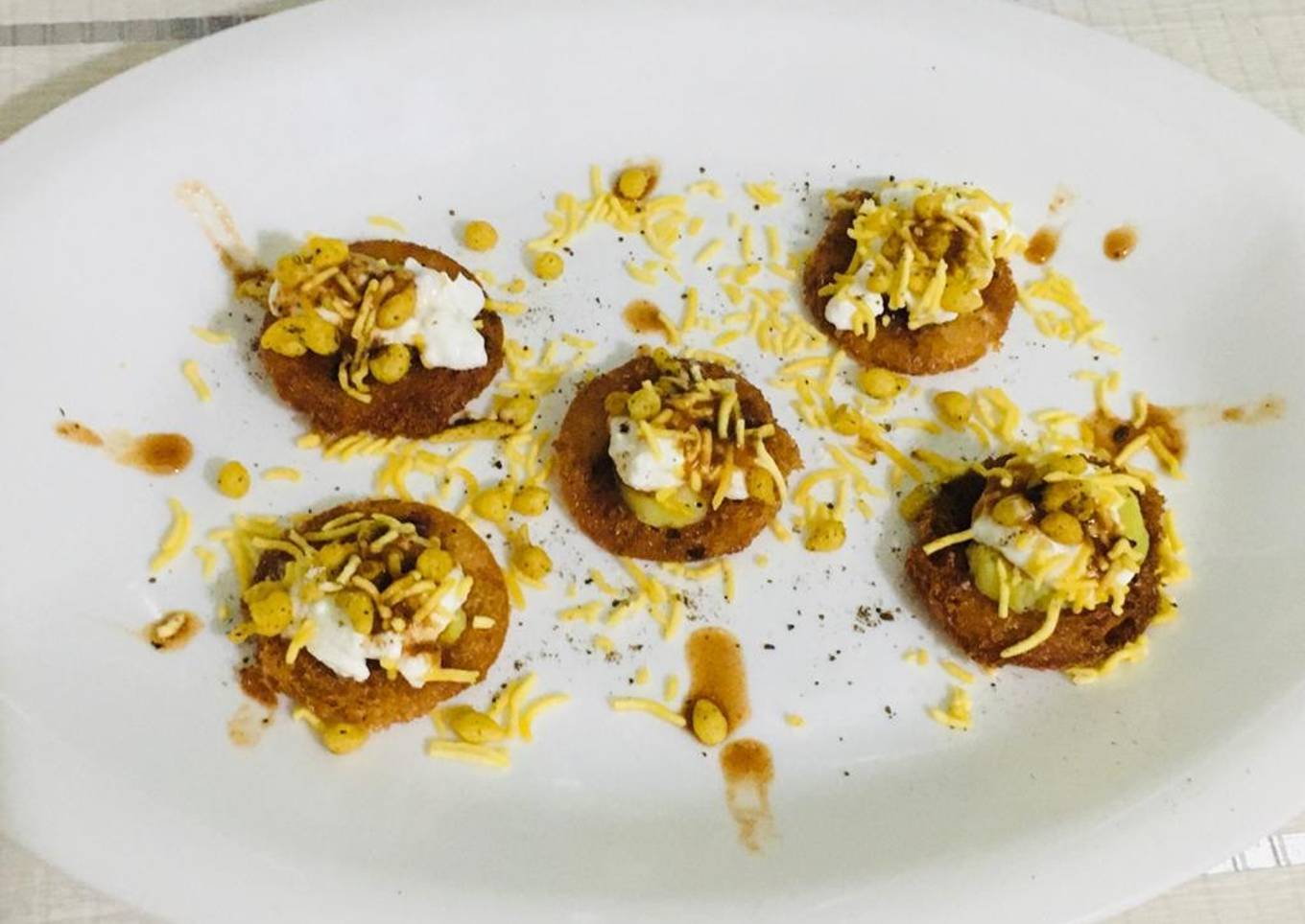 Bread chaat