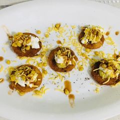 A picture of Bread chaat.