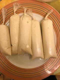 Una foto de Helado de batata Dominicano