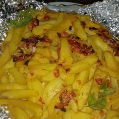 A picture of Baked potatoes.