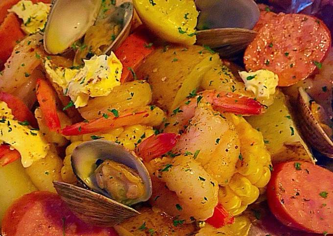 Simple Way to Make Favorite Ray’s Seafood Packets for Healthy Recipe
