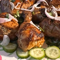 A picture of Yogurt chicken roast.