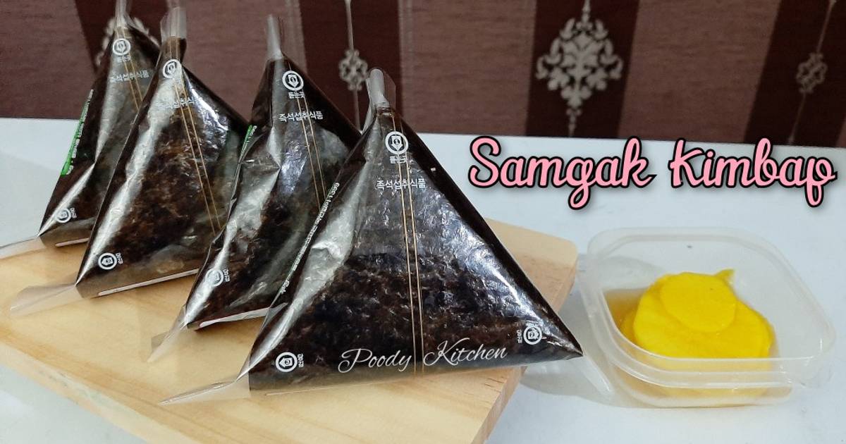 Resep Samgak Kimbab (Tuna Mayo) oleh Pujani Handayani Cookpad