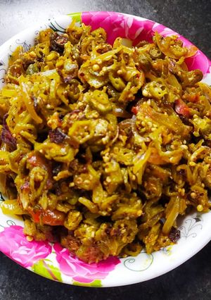 A picture of Masala Bhindi.