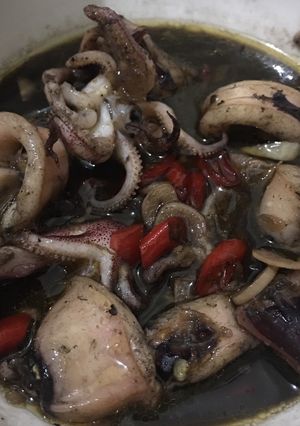 Foto resep Cumi Hitam 🦑