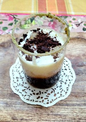 A picture of Fennel seeds flavoured Cold Coffee.