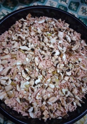 عکسی از دستور پیتزا خونگی