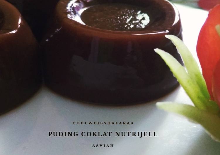 Resep Puding coklat nutrijel mudah Sederhana