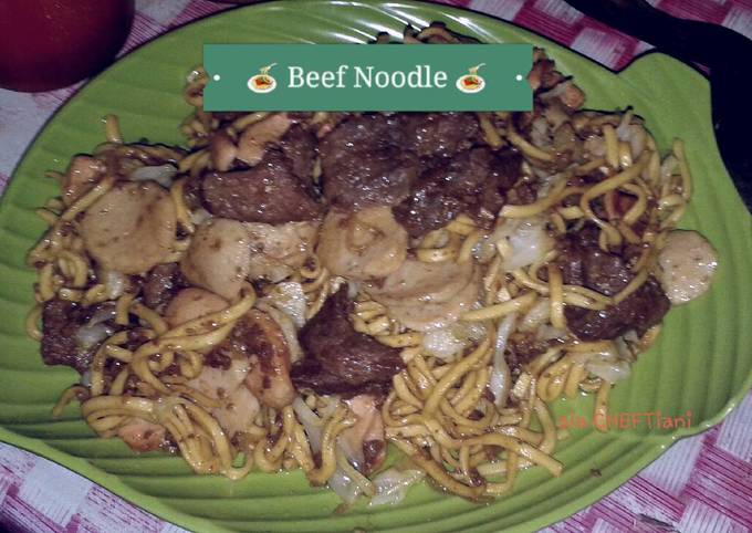 Beef Noodle (mi goreng sapi)