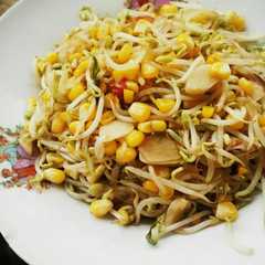 A picture of Oseng Toge Jagung Manis.