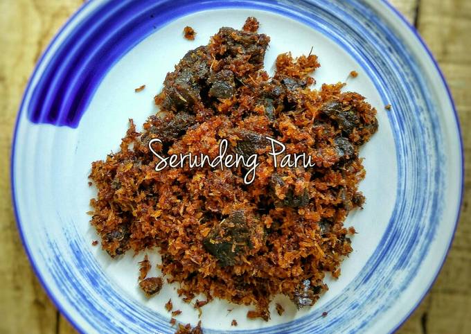 Anti Ribet, Buat Serundeng Paru Untuk Pemula