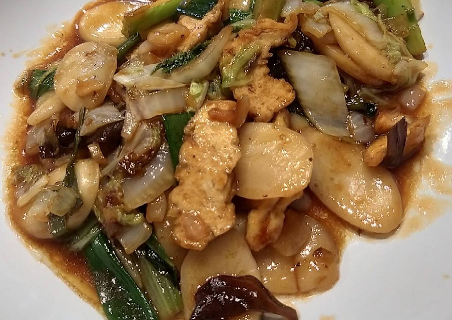 Stir fried rice cake Recipe by Max Langer - Cookpad