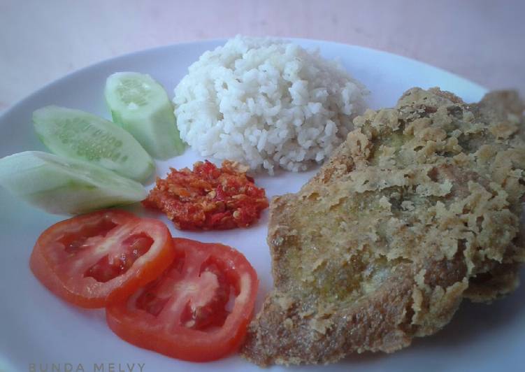 Resep Telur Geprek Crispy yang Bikin Ngiler