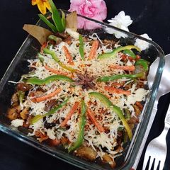 A picture of Veg and Rice Casserole.