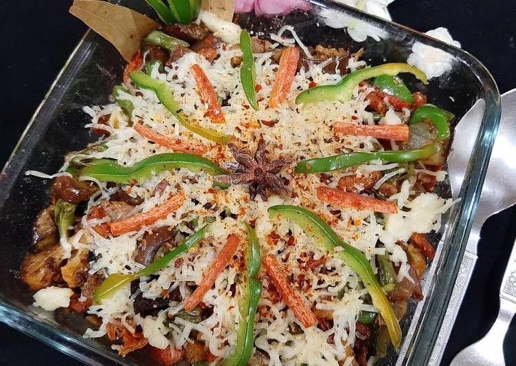 Recipe of Homemade Veg and Rice Casserole