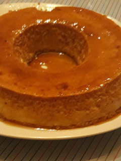 Una foto de Flan de leche condensada