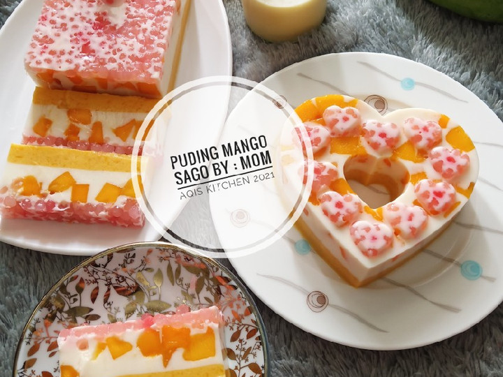 Resep Puding Mango Sago, Enak Banget