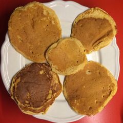 A picture of Extra moist pancakes.