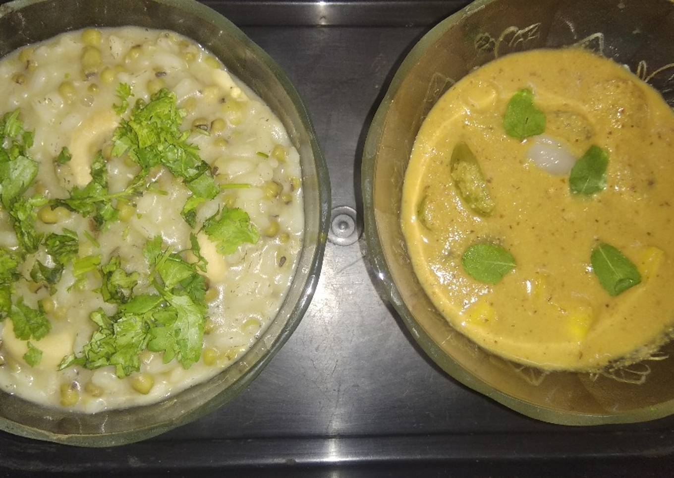 Ironman khichdi with mixed fruit sasam