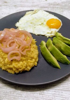 Una foto de Mangú dominicano