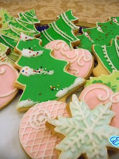 聖誕彩繪餅乾2013 糖霜餅乾 彩繪餅乾 的食譜成品照片