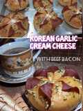 Korean Garlic Cream Cheese With Beef Bacon