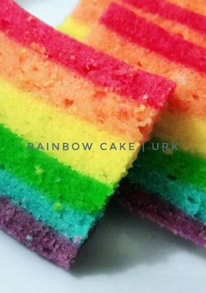 Foto resep Rainbow Cake