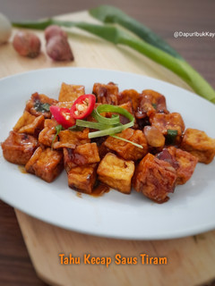 Foto resep 842. Tahu Kecap Saus Tiram