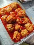Bakso urat sapi kuah mercon