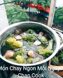 Canh bông cải xanh chay